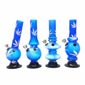 Blue Acrylic Bong