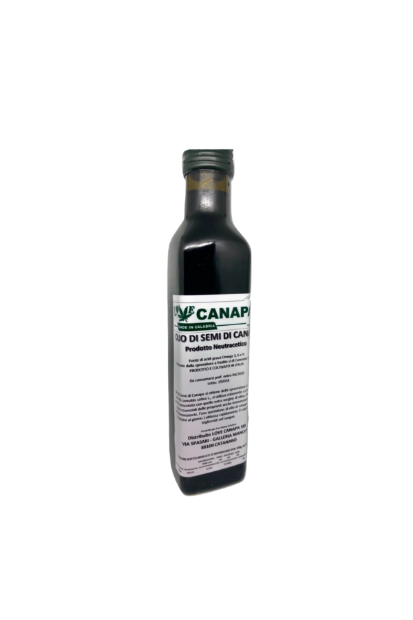 olio di semi di canapa