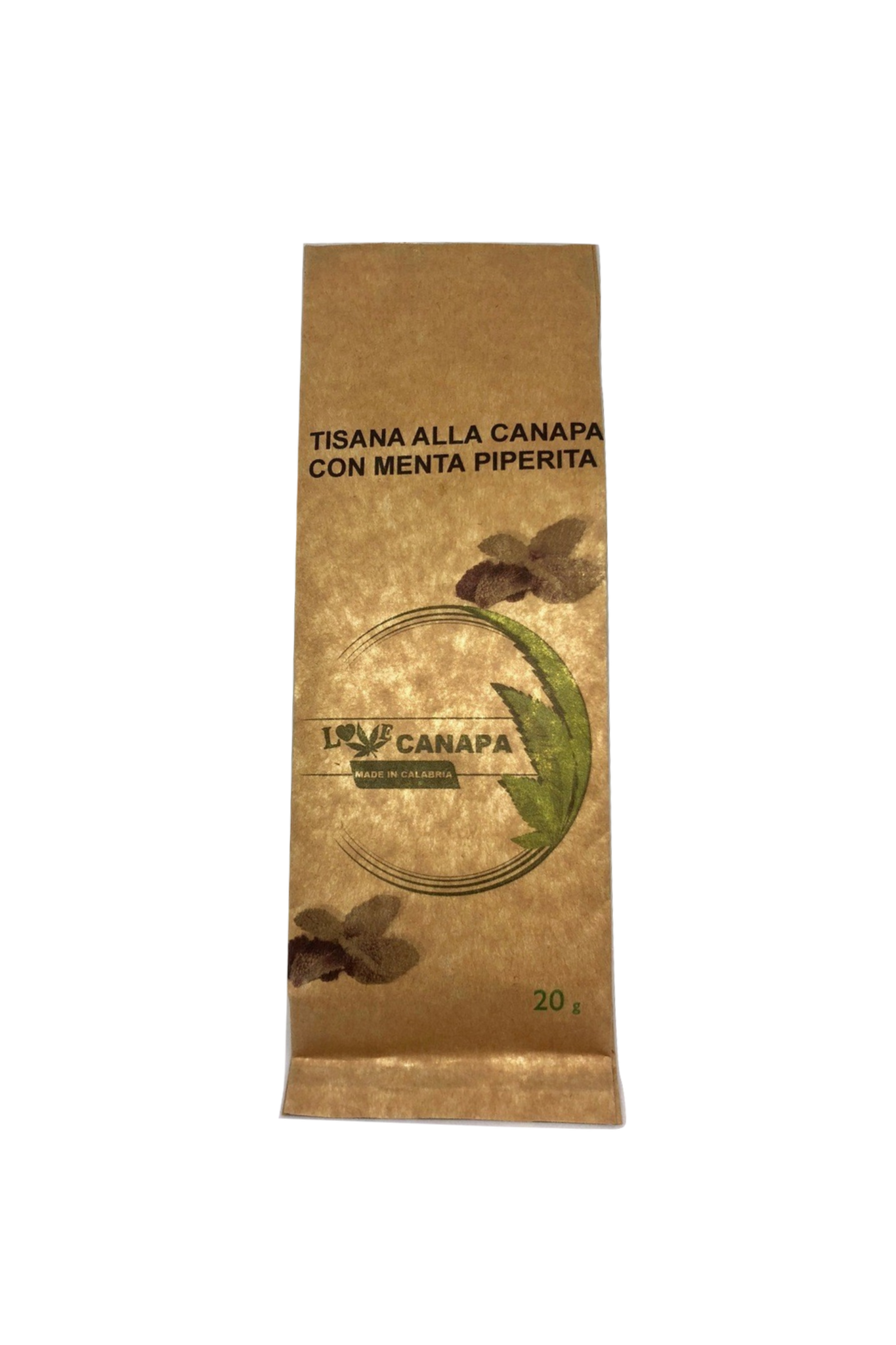 tisana alla canapa con menta piperita