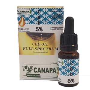 CBD OIL 5% per Animali