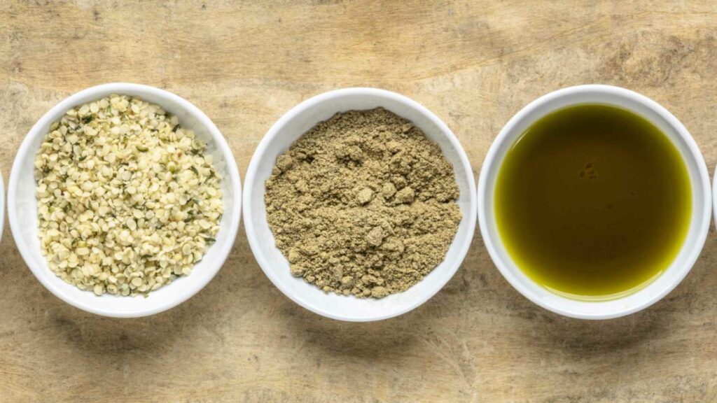 olio canapa ,benefici e proprietà, ricette in cucina